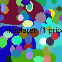 maclaren f1 price